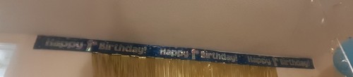 Birthday greeting ribbon this - birthday,