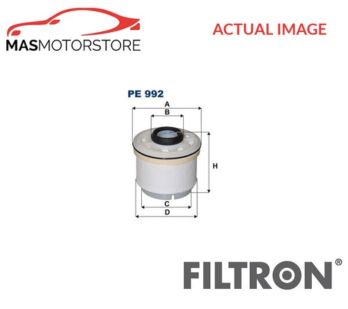 Engine fuel filter filtron - engine, pe