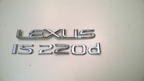 Genuine lexus 220d 2007 - is,